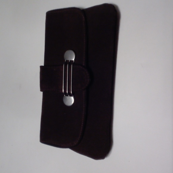 WOMEN'S BROWN CLUTCH PURSE - Picture 1 of 6